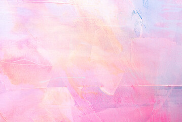 Fototapeta premium Abstract art backgrounds. Hand-painted background. Acrylic painting on canvas.Texture fluid acryl. Fragment of artwork. Brushstrokes of paint. background for textile, package, poster