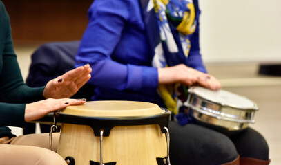 Percussion, rhythm and music training