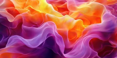 Obraz premium Abstract Swirling Colors