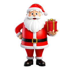 Fototapeta premium Santa Claus cartoon character