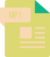 MP1 ip icon sharp corners lines and rectangle with symbol