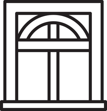 recommend clip art: Window Frame Line Art
                    