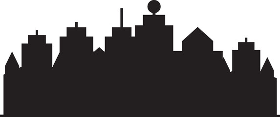 Modern Cityscape Silhouette
