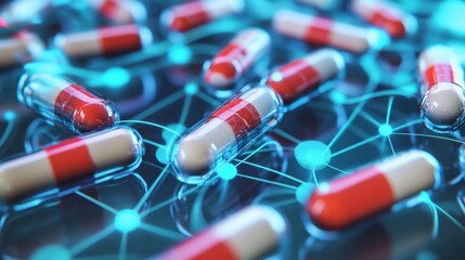 Futuristic AI System Revolutionizing Medicine by Analyzing Genomic Data for Personalized Medication Suggestions