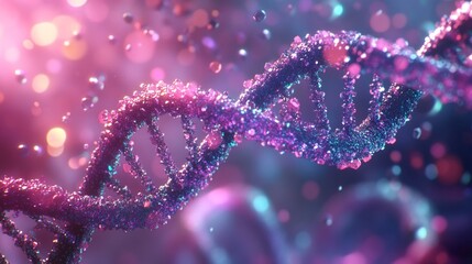 Genetic Medicine: DNA Strands Interwoven with Drug Molecules