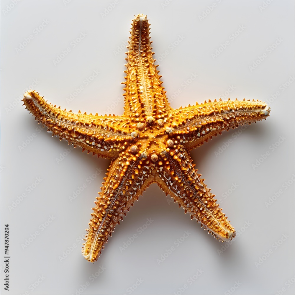 Aufkleber beautiful starfish displaying intricate patterns and vibrant colors