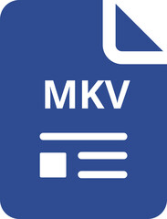 MKV ip file transparent icon
