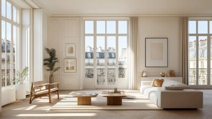 Modern Parisian Apartment Interior Design