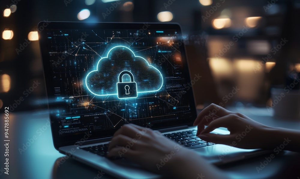 Aufkleber using the internet cloud technology, we can exchange information and data using digital methods. thi