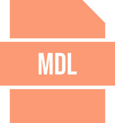 MDL icon crisp corner with transparent center