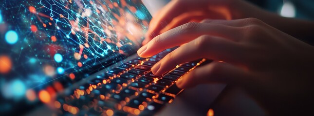 IT professional managing FinOps practices in data facility server racks big data storage digital technology database administration IT support telecommunication concept