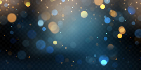 beautiful bokeh background for decoration festival template beautiful banner luxury vector illustration © HNKz