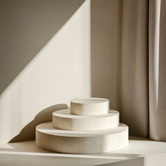 Obraz premium Minimalist Product Display.