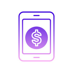 Obraz premium budgeting app icon