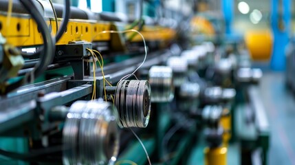 Electrifying Efficiency Precision Machinery Creating Coils for HighTech Electrical Components