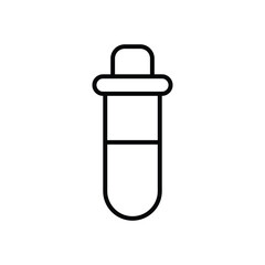 Test Tube vector icon