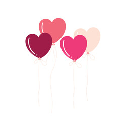 Heart couple Balloons