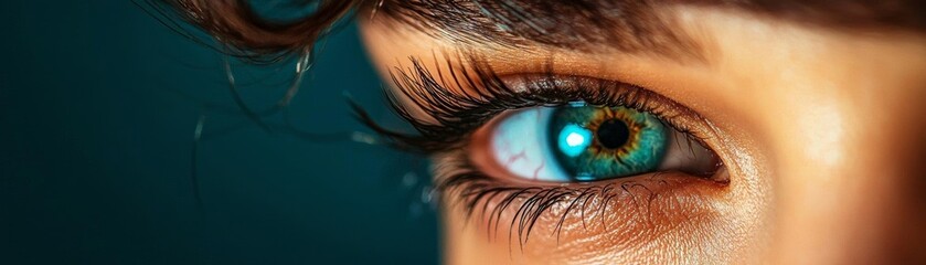 Closeup of a teenage girl with acne on her nose, captured in a candid, natural moment