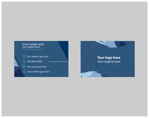 creative clean modern business card