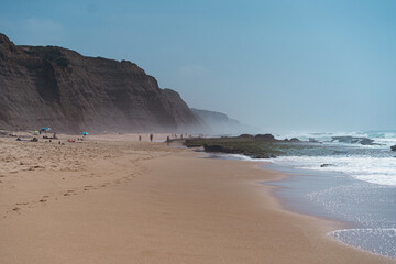 Praia de Ribeira beach Cascais.