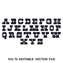 Classic college font. Vintage sport font in american style for football, baseball or basketball logos and t-shirt. Athletic department typeface, varsity style font. Vector