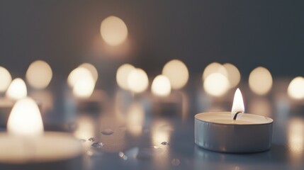 Candlelight and Reflection