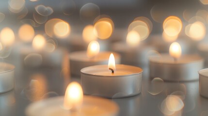 Candles Light Background