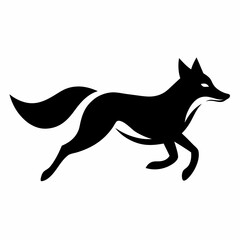 Fox Silhouette Black Vector