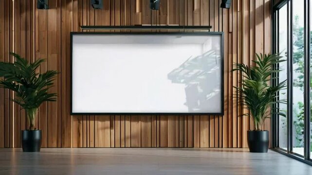room with tv