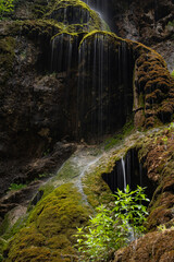 Nallıhan Ilıca-Uyuzsuyu Waterfall. Located in the Karacasu village of Ankara's Nallıhan district, Uyuzsuyu Waterfall offers beautiful views to its visitors in winter with its pristine nature.