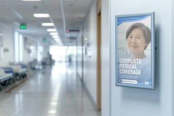 Medical insurance coverage poster