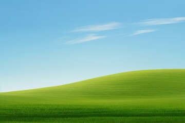 Fototapeta premium Landscape green outdoors horizon.