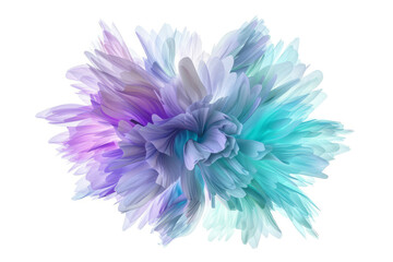 Obraz premium Viridian fibers of incandescence blending to generate a captivating