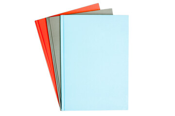 The isolated spiral paper notebook