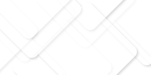 Abstract white background with diamond and triangle shapes. Modern Abstract white background design with layers and pattern. White color technology concept geometric line vector background.