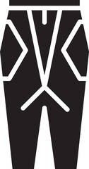 Trousers Icon Illustration

