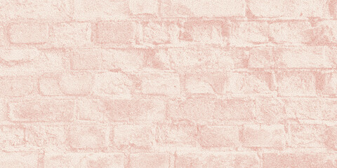 Black dotted textured background, noisy gritty dot halftone effect. Old red brick wall texture, vintage overlay.