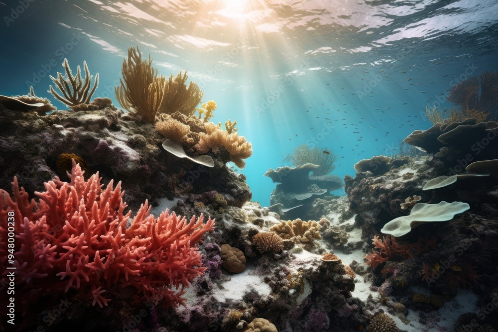 Canvas Prints underwater outdoors nature ocean.