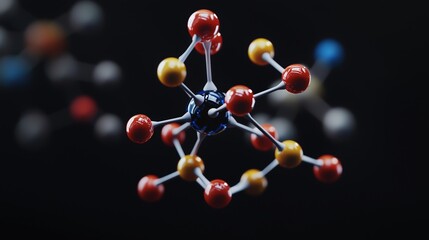 3D Molecular Model Visualization