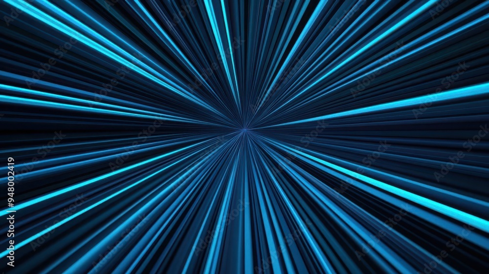 Aufkleber create speed lines that fan outwards from a single point