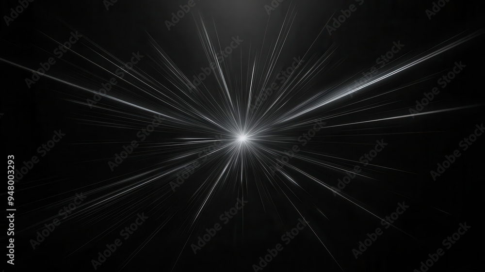 Poster create speed lines that shoot outwards in a starburst formation