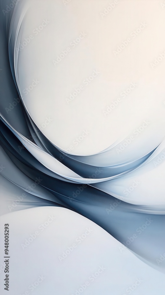 Poster depict speed lines that curve gently across the canvas, converging in the middle