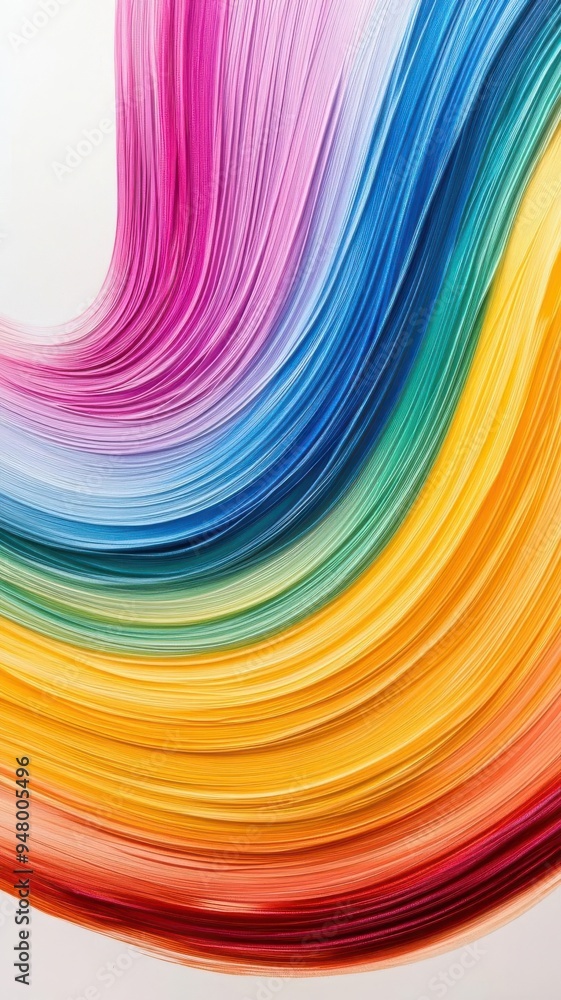 Poster depict speed lines that curve gently across the canvas, converging in the middle