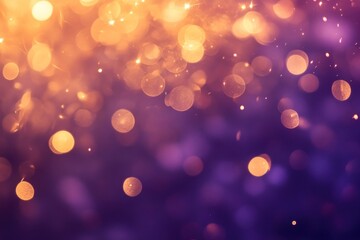 Vibrant bokeh lights background image