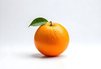 Orange Citrus Fruit Juice Vegetables Food Isolated White Background Graphic Design