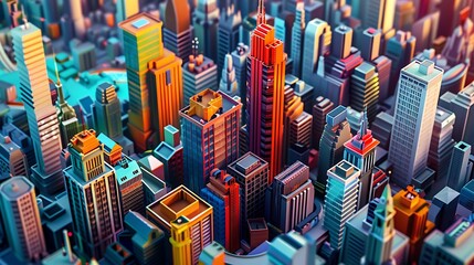 Obraz premium sato houses