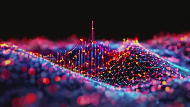 Dynamic Digital Terrain: A Topographical Map of Connections