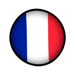 France flag button 