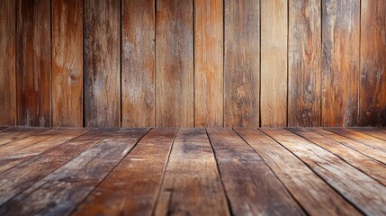 Vintage Wooden Background with Old Wood Texture and Floor Planks