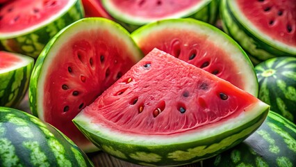 Freshly sliced and overflowing with juicy sweetness, a vibrant green rind gives way to crisp, refreshing flesh, completely free of seeds.